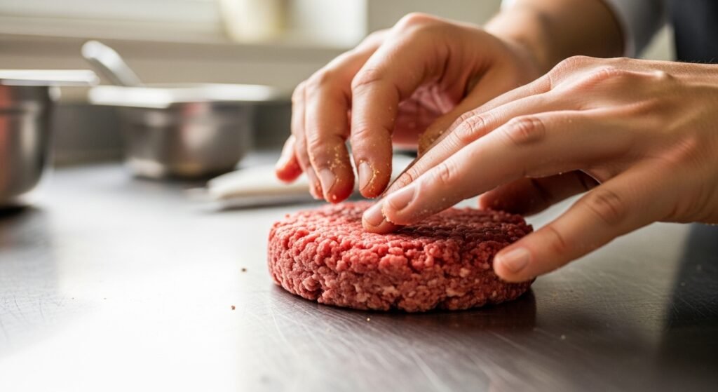 como fazer hambúrguer artesanal