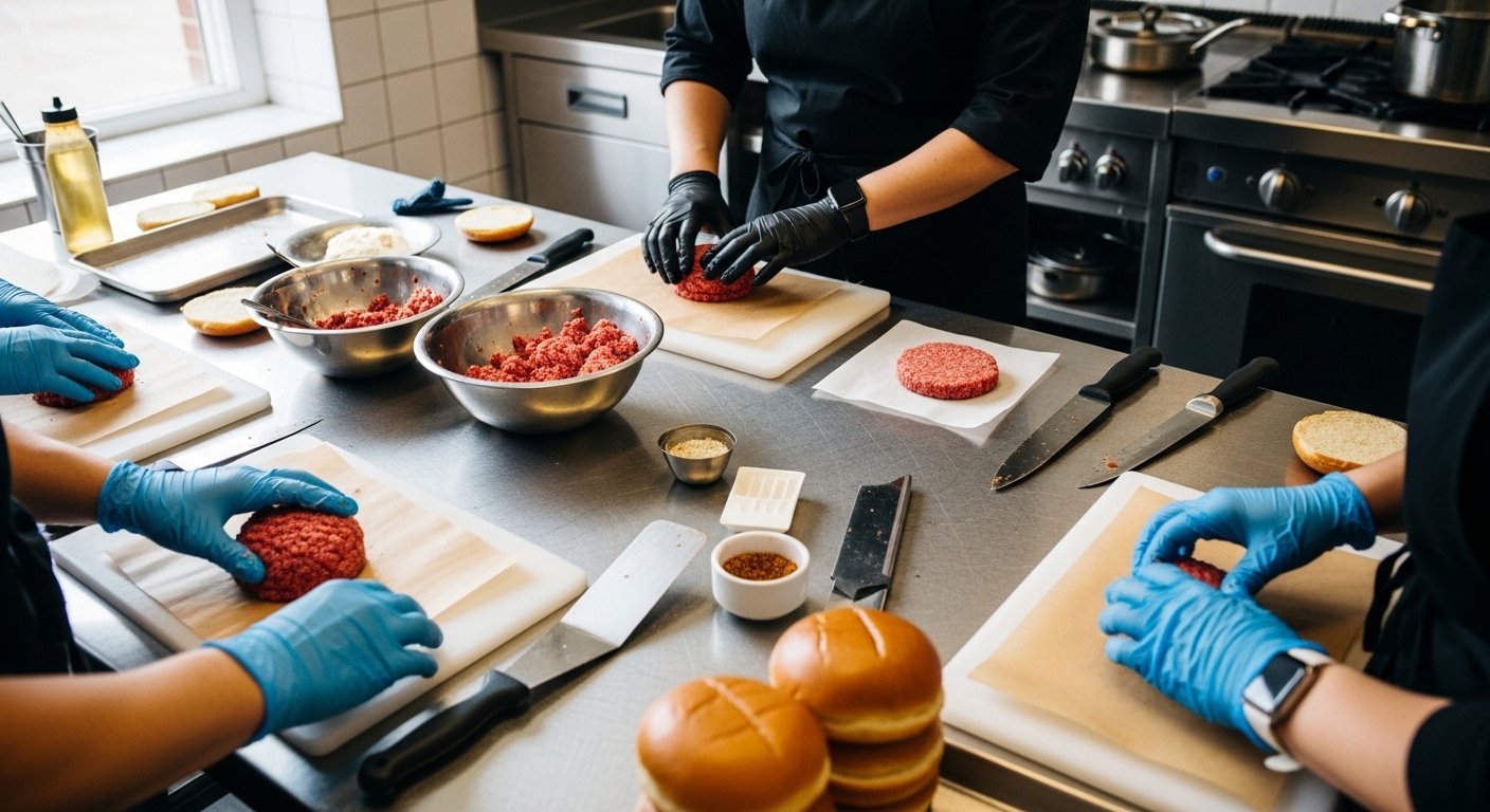 curso de hambúrguer artesanal o que você aprende