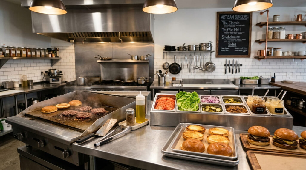 como montar hamburgueria artesanal